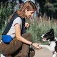 thumbnail image 2 of Cheap!Bolsa para perros con clicker de entrenamiento, mejorada con cierre magnético para evitar derrames, riñonera de silicona con cinturón, adecuada para entrenamiento de mascotas, 2 of 7