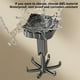 thumbnail image 5 of Gancho con ventosa para colgar utensilios de cocina, sin taladros, organizador de utensilios de cocina al vacío, gancho para cucharas sin adhesivo, gancho de pared multiusos, marco de metal,, 5 of 8