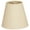 Beige, variant on Royal Designs, Inc. Hardback Empire Chandelier Basic Shade CS-920-5LNW, Linen White, 3 x 5 x 4.5