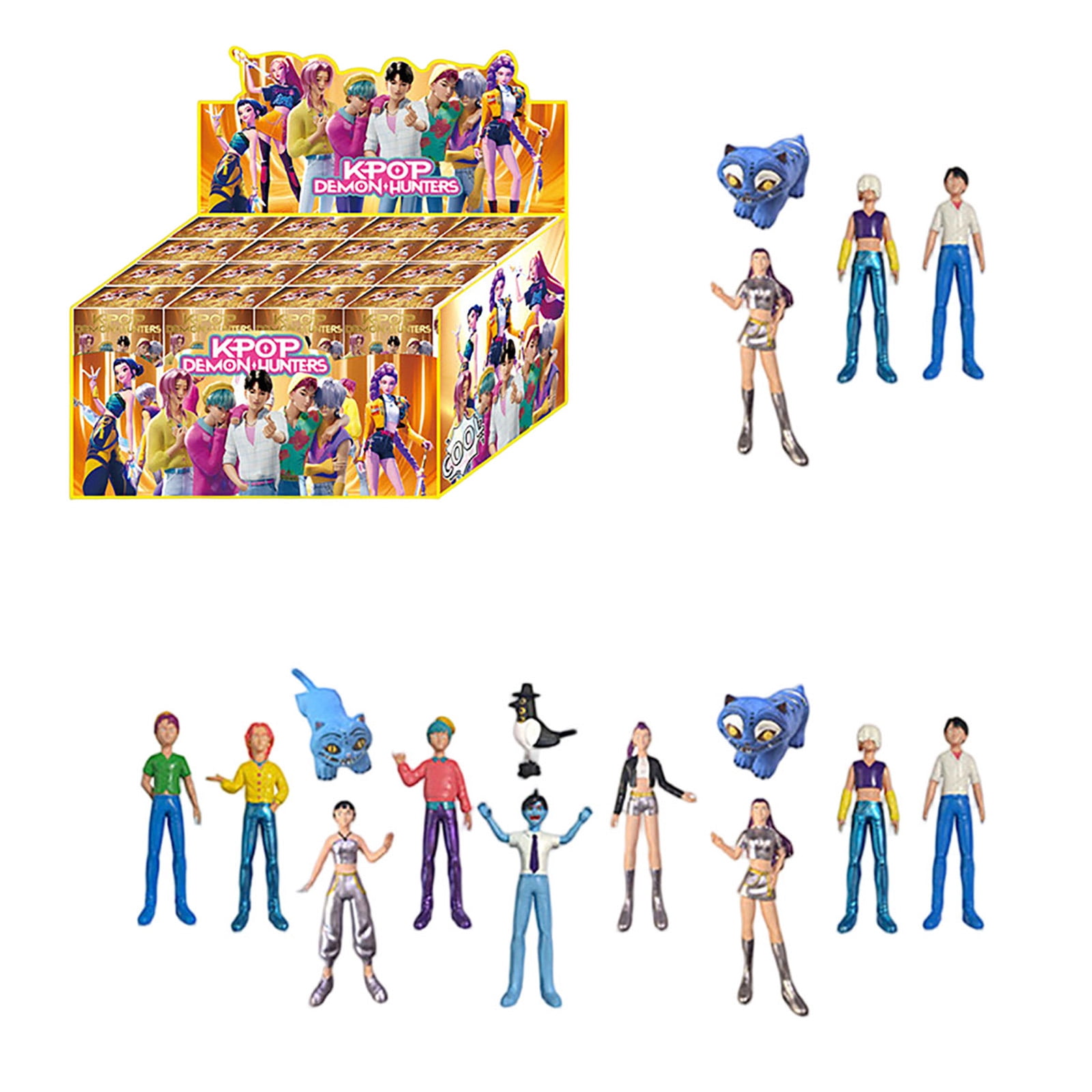 KUKUShining Figurines Kpop Demon, Ensemble Jouets Collection Mignons