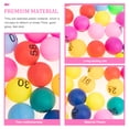 thumbnail image 4 of 60Pcs Seamless Game Balls Entertainment Plastic Number Balls Lottery Balls, 4 of 9