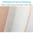 thumbnail image 3 of 10 Pcs Waterproof Adhesive Island Dressing 4"x10" for Post Knee Replacement Hip Surgery Shower Protector Bandage Surgical Incision Wounds Cover Breathable Bordered Gauze, 3 of 7