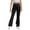Z5 Black, variant on Girls' Stretchy Dress Pants with Pockets | Soft Comfortable School Uniform Pants | Easy Pull-On & Durable | Kids Formal Casual Trousers,Size:5-6 Years