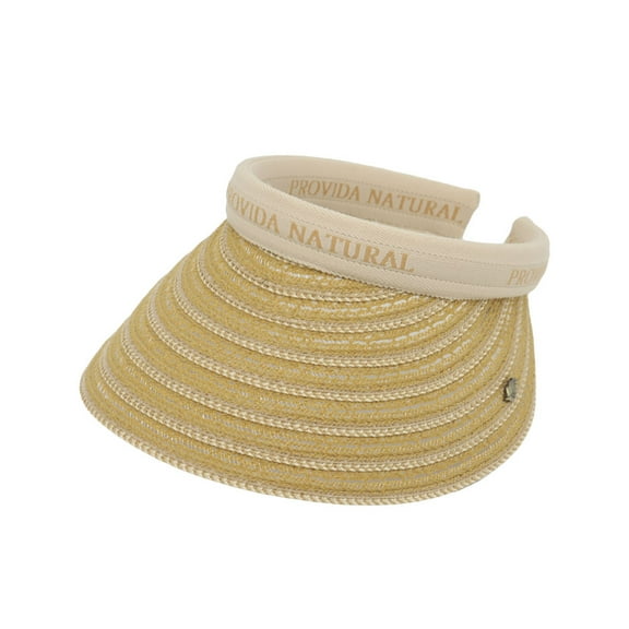 WITHMOONS Women Summer Sun Visor Hat Anti UV Sunscreen Sportswear Beach Cap ACV1525 (Beige)