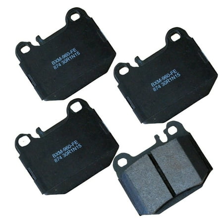 STOP SBM874 Stop Semi-Metallic Brake Pad Fits select: 2000-2005 MERCEDES-BENZ ML, 2005-2012 MASERATI QUATTROPORTE