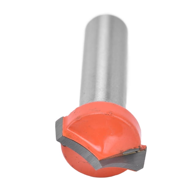 Bits CNC Router Bits Tungsten Carbide Blade 45 Gauge Steel Body PTFE Coating 8mm/0.3in Round Shank Clean Cutting Tool