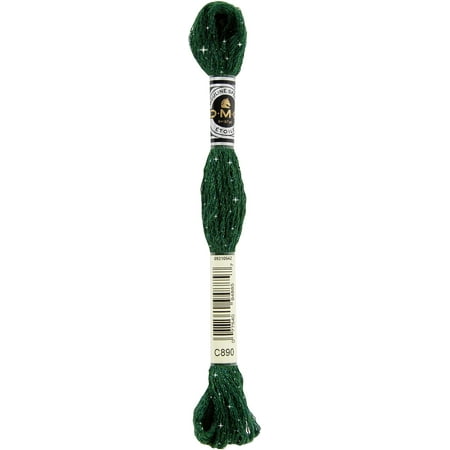 UPC: 0077540948857 | DMC 6-Strand Etoile Embroidery Floss 8.7yd-Ultra Dark Pistachio Green