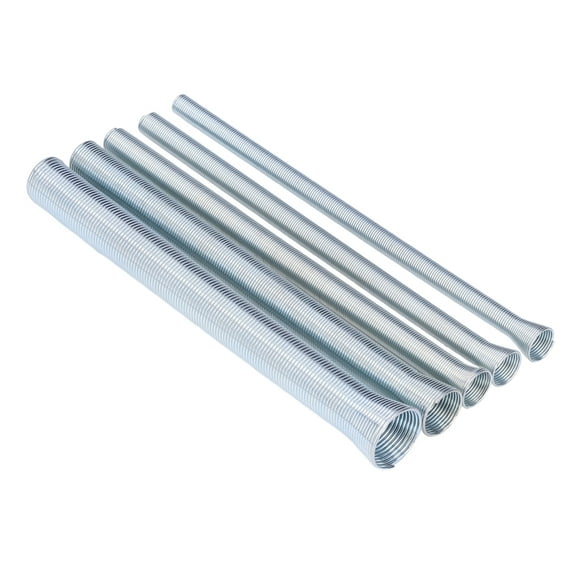 Dobladoras De Tubos Con Resorte, Dobladora De Tubos Con Resorte Industrial De Acero Manual, 5 Piezas, No Se Oxidan Para Aluminio Para Cables Eléctricos