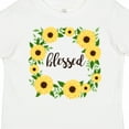 thumbnail image 4 of Inktastic Blessed Sunflower Wreath Girls Toddler T-Shirt, 4 of 5