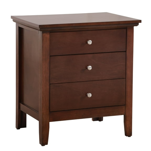 Newboti Furniture Hammond G5425-N 3 Drawer Nightstand, Cappuccino 33848