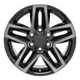 thumbnail image 2 of 18 inch Replica Wheel CV34B Fits Chevrolet Silverado Rim 18x8.5 Machined Tinted Wheel, 2 of 6