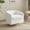 Teddy White, variant on Ktaxon 360° Swivel Lounge Chair PU Club Accent Chair High Resilience Cushion Ergonomic Design for Home Office Brown