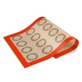 thumbnail image 4 of DRAFIDEEP Roll-Up Baking Mat Silicone Pizza Mat For Baking Oven Use By Pastry Chefs 1Set, 4 of 8