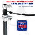 thumbnail image 4 of NYXOVA Coil Spring Compressor Tool, Heavy Duty Macpherson Strut Spring Compressor Tool,Ultra-Rugged Strut Spring Compressor Tool with Safet, 4 of 6