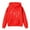 Red, variant on WOYY Toddler Girls Graphic Hoodie Horse Print Long Sleeve Hooded Sweatshirt, Sizes 4-5T