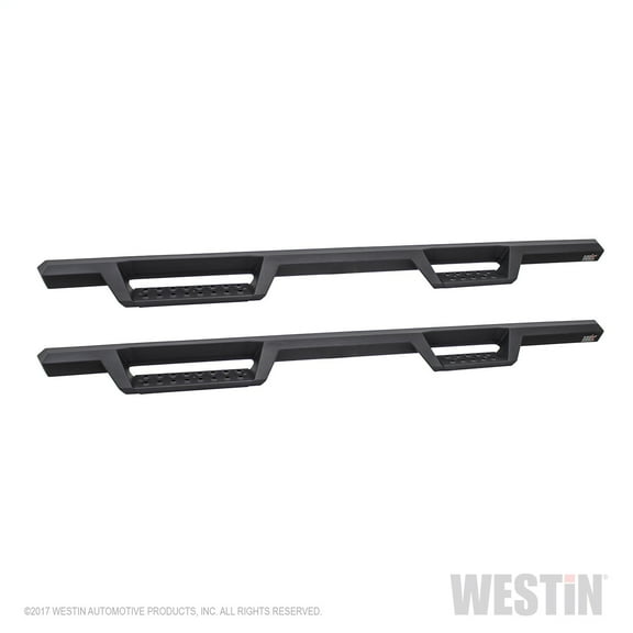Westin 56-13945 HDX Drop Nerf Step Bars - Black Textured Finish Fits select: 2015-2016,2022 FORD F150