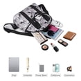 thumbnail image 5 of CHAOYUNYI Women’s Backpack Bag Medium Size with Trolley Sleeve, Adjustable Strap/ Top Handle, Water Resistant Travel Daypack, Gray Dog, 5 of 7