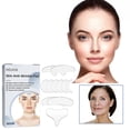 thumbnail image 2 of Women Anti Wrinkle Face Eye Forehead Invisible Anti-aging Pad Reusable Silicone Prevent Wrinkles Lines Patch Facial Care, 2 of 5