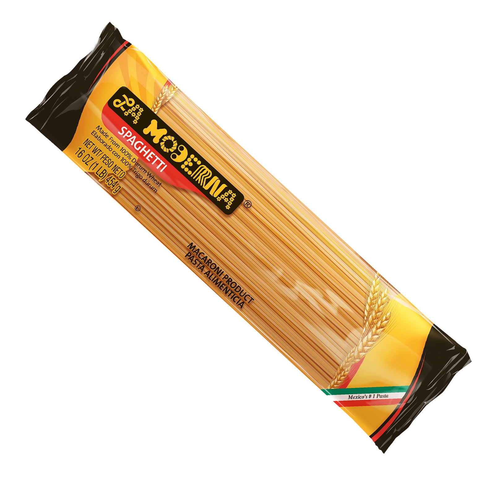 (20 pack) La Moderna, Spaghetti Pasta, Durum Wheat, 16 oz