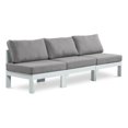 thumbnail image 1 of Meridian Furniture Nizuc Grey Outdoor Patio Modular Sofa, 1 of 9