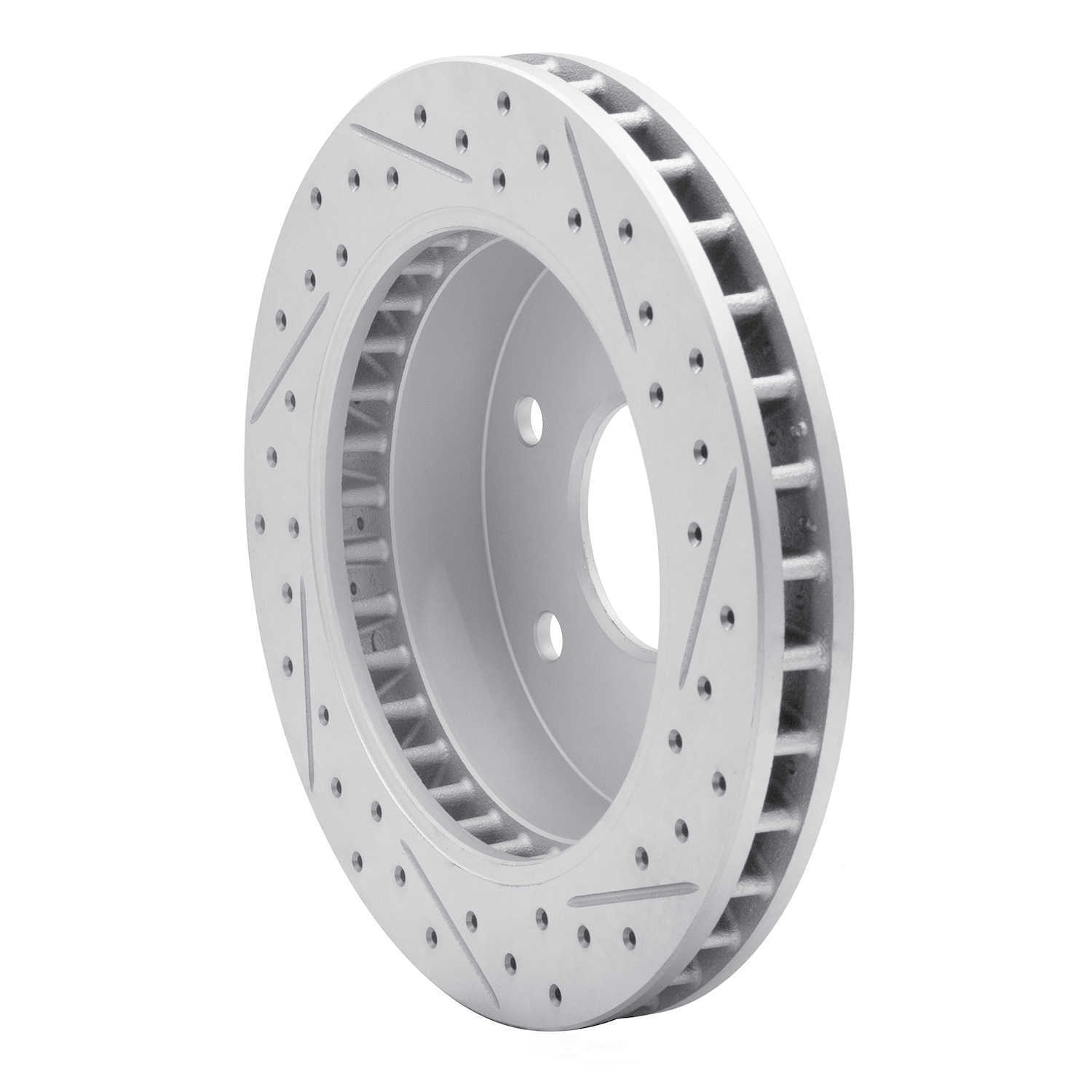 Dynamic Friction Company 830-48008L DFC Geoperformance Rotor - Drilled and Slotted