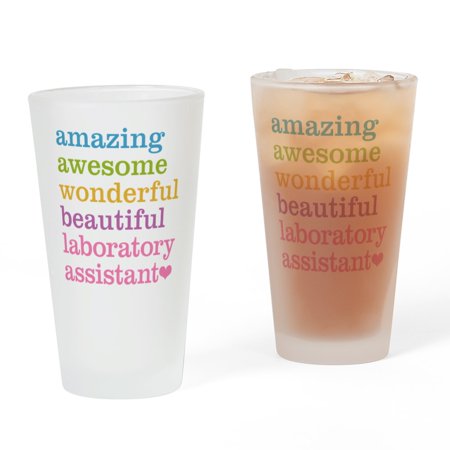 

CafePress - Amazing Laboratory Assistant - Pint Glass Drinking Glass 16 oz. CafePress