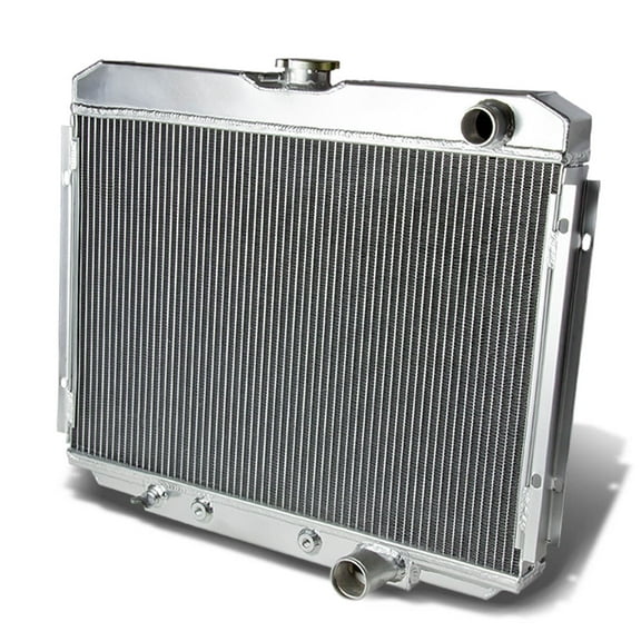 DNA Motoring For 67-70 Ford Mustang/Mercury Cougar V8 3-Row Full Aluminum Core Racing Radiator