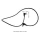 thumbnail image 2 of unbranded Cable Negro 5 Pin Din Con Ángulo De 90 Para Extensión Y Conexión En Espacios Reducidos, 2 of 8