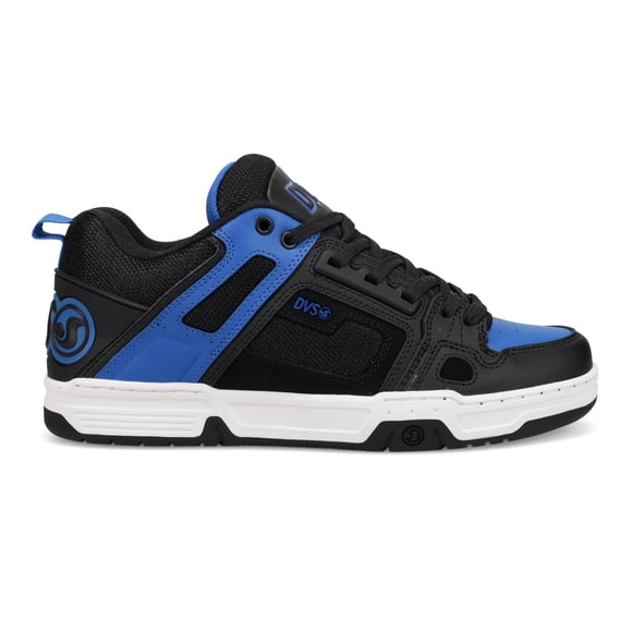 Zapatillas de skate DVS para hombre azul/negro/blanco, talla 10.5