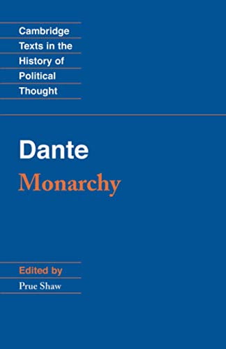 Pre-Owned Dante: Monarchy (Paperback) 0521567815 9780521567817