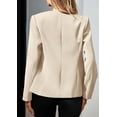 thumbnail image 5 of PRETTYGARDEN Women's Fall Blazers Button Down Fitted Lightweight Dressy Work Suit Jackets Trendy Business Casual Outfits, 5 of 10