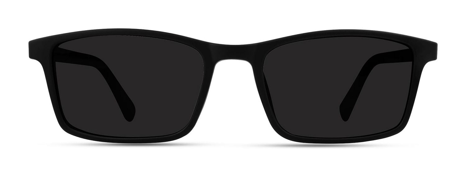 Bio Eyes Mens Prescription Eyeglasses, Reed, Black, 50-17-140