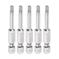thumbnail image 1 of 5uds H3 Pentágono Puntas de Destornillador 1/4" Hexagonal Vástago 2" Longitud Magnético Seguridad Destornillador Eléctrica Herramienta, 1 of 5