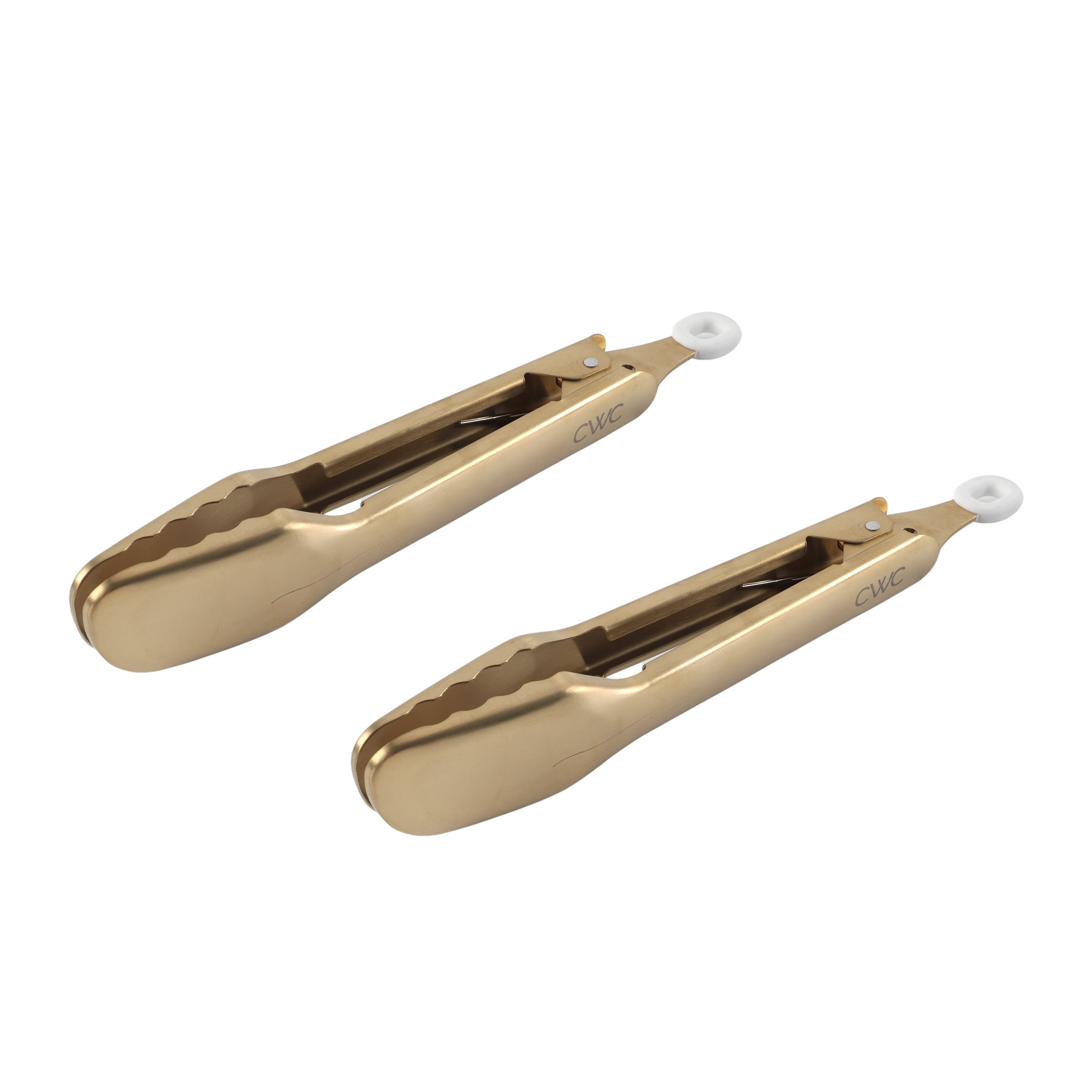 Cook with Color 2-Piece Mini Tongs – Compact & Durable