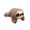 Khaki, variant on White Mini Plush Animal Refrigerator Magnet With Sticky Back Soft Stuffed Doll Keychain For Kids Bag And Car Decor