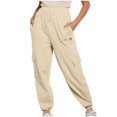thumbnail image 2 of jjayotai Joggers for Women 2024, High Waisted Heart Printed Graphic Sweatpants with Pockets,Y2k Fall Winter Fashion Outfits Trousers, 2 of 4