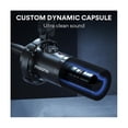 thumbnail image 2 of Dynamic Microphone For Gaming Recording Streaming Metal Mic With Software Tap-to-mute Gain Knob Pd200x, 2 of 5