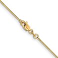 thumbnail image 3 of Avariah Diamonds 14K Yellow Gold 1.1mm Round Snake Chain - 18"- Made In Italy, 3 of 8