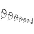 thumbnail image 2 of 7pcs Fishing Rod Guide Tip Tops r #-25# Boat Guides, 2 of 8