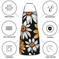 thumbnail image 6 of Disketp Yellow White Daisy Pattern Kitchen Apron with adjustable Aprons for Women with Pockets Cooking Powder Pink Apron, 6 of 7