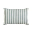 thumbnail image 3 of Buffalo Checks Aqua Decorative Lumbar Pillow Cover 12" x 16" | Contemporary Cotton Oblong Pillow Cover Striped | Striped, Nursrey, Country & Farm Pillowcases for Bed, Couch & Sofa - Lush Lines Aqua, 3 of 9
