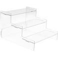 thumbnail image 5 of 3 Tier Acrylic Spice Rack Acrylic Seasoning Organizer Pantry Organization Storage Shelf Spice Rack Organizer for Cabinet Countertop Kitchen Bathroom Organization 240x220x150mm, 5 of 9