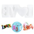 thumbnail image 3 of Molde De Letras Seguro E Inofensivo, Molde De Silicona, Alta Transparencia Para Niños, 3 of 7