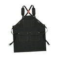 thumbnail image 3 of GROWTH TANK Canvas Apron Gardening Apron Multipurpose Chef Apron for Men Pottery Working Black, 3 of 9