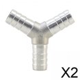 thumbnail image 1 of Conector de manguera,Conector de manguera de 3 vías Divisor de manguera de jardín,unión de manguera Conector de unión esférica con púas para manguera en forma de Y,Separador de púas en, 1 of 8