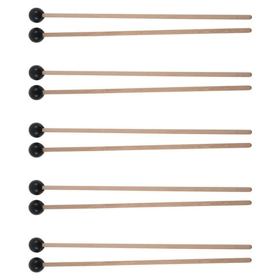 10Pcs 38.8cm Glockenspiel Xylophone Bells Mallets Plastic Sticks Beaters