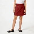 thumbnail image 5 of Lutiedan Girls School Uniform Skirt Elastic High Waist Wrinkle Resistant Pull-on Scooter Skirt Workout Golf Running Skirts with Pocket 5-15 Years, 5 of 8