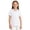 #1-White, variant on shoper Girls Polo Shirts Golf Tennis School Uniform Short Sleeve T Shirts V-Neck Collared Workout Tops for 3-14 Years (Dark Blue)