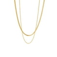 thumbnail image 2 of Cterwk Choker Necklace for Women, 14k Gold/Silver Plated Layered Choker Necklaces Minimalist Simple Chain Jewelry Gift, 2 of 5