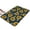 Blue Sunflower Leaf, variant on White Daisy Pattern Flannel Non Slip Door Rugs,Washable Door Mats Indoor,Decorative Door Mats,Dirt-Resistant and Absorbent Doormat for Entrance,Bedroom,Kitchen,Bathroom,23.5x16in(60x40cm)